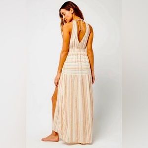 LSPACE EMMA DRESS SIZE SMALL NWT IN SUNSOAKED STRIPE REVOLVE